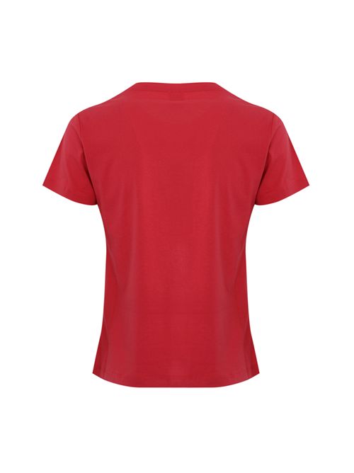 T-shirt Quentin con logo gioiello Fragola PINKO | 100535 A2G7O57